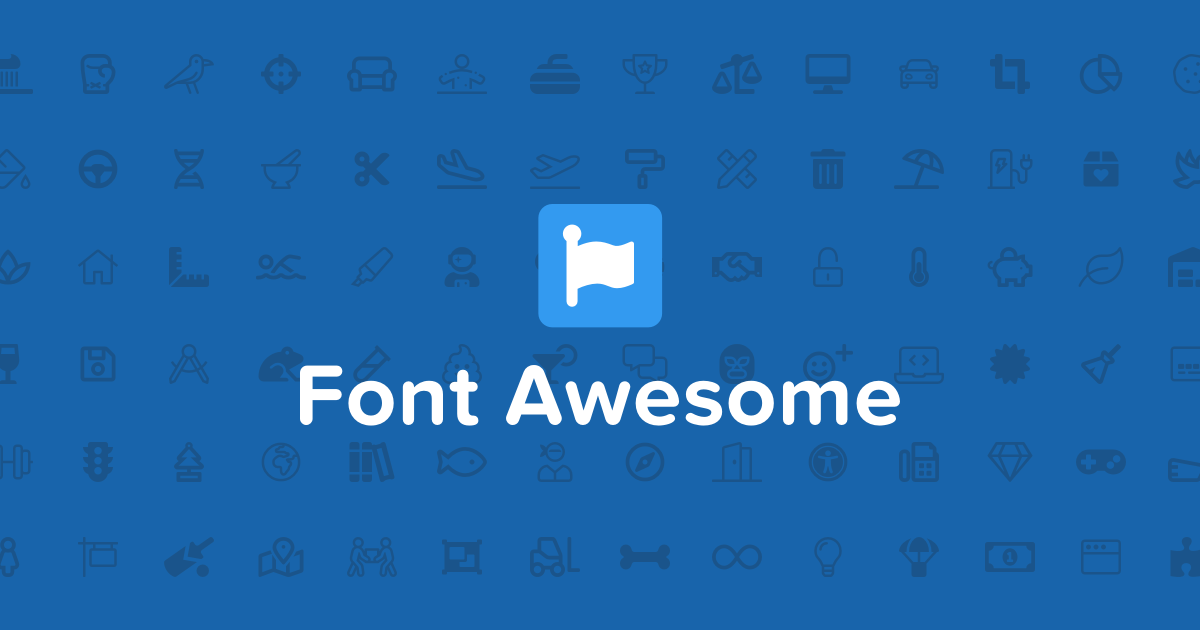 Font Awesome 5 Icons