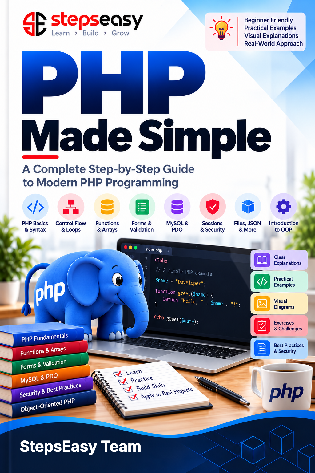 A Complete Step-by-Step Guide to Modern PHP Programming