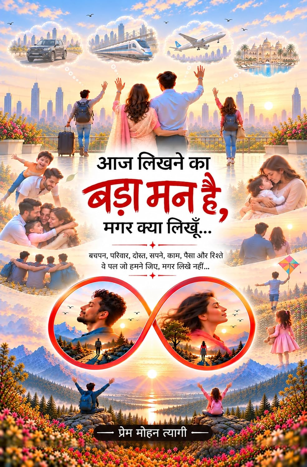 आज लिखने का बड़ा मन है, मगर क्या लिखूँ... cover